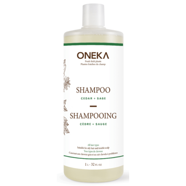 Oneka Shampoo Cedar (Thuja) And Sage 1L