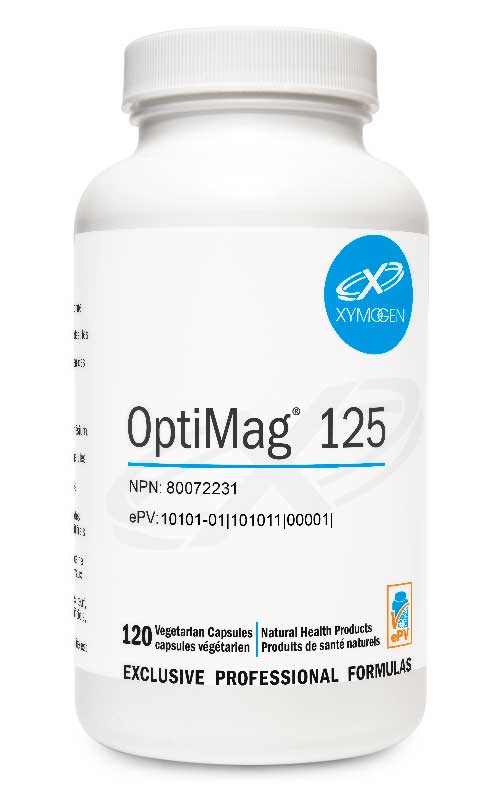 Xymogen OptiMag 125 120 Vegetarian Capsules