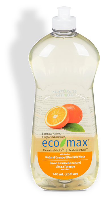 Eco Max Ultra Dish Wash Natural Orange 740ml
