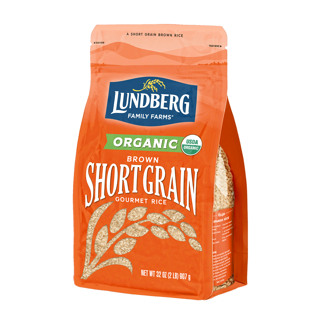 Lundberg Organic Brown Short Grain Rice 907g