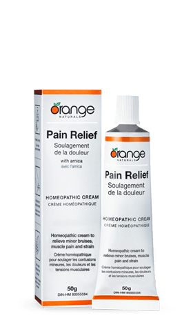 Orange Naturals Homeopathic Pain Relief Cream with Arnica 50g