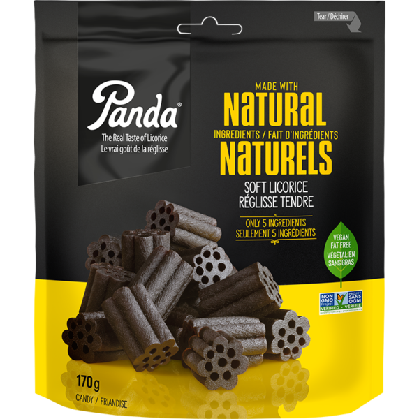 Panda Natural Licorice (Stand Up Pouch)  170g