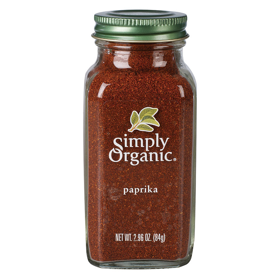 Simply Organic Ground Paprika 74g Glass Bottle
