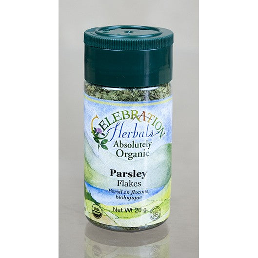 Celebration Herbals Parsley Flakes Organic 3.5 oz