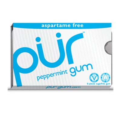 Pur Gum Sugar-Free Peppermint Gum 9 Pieces
