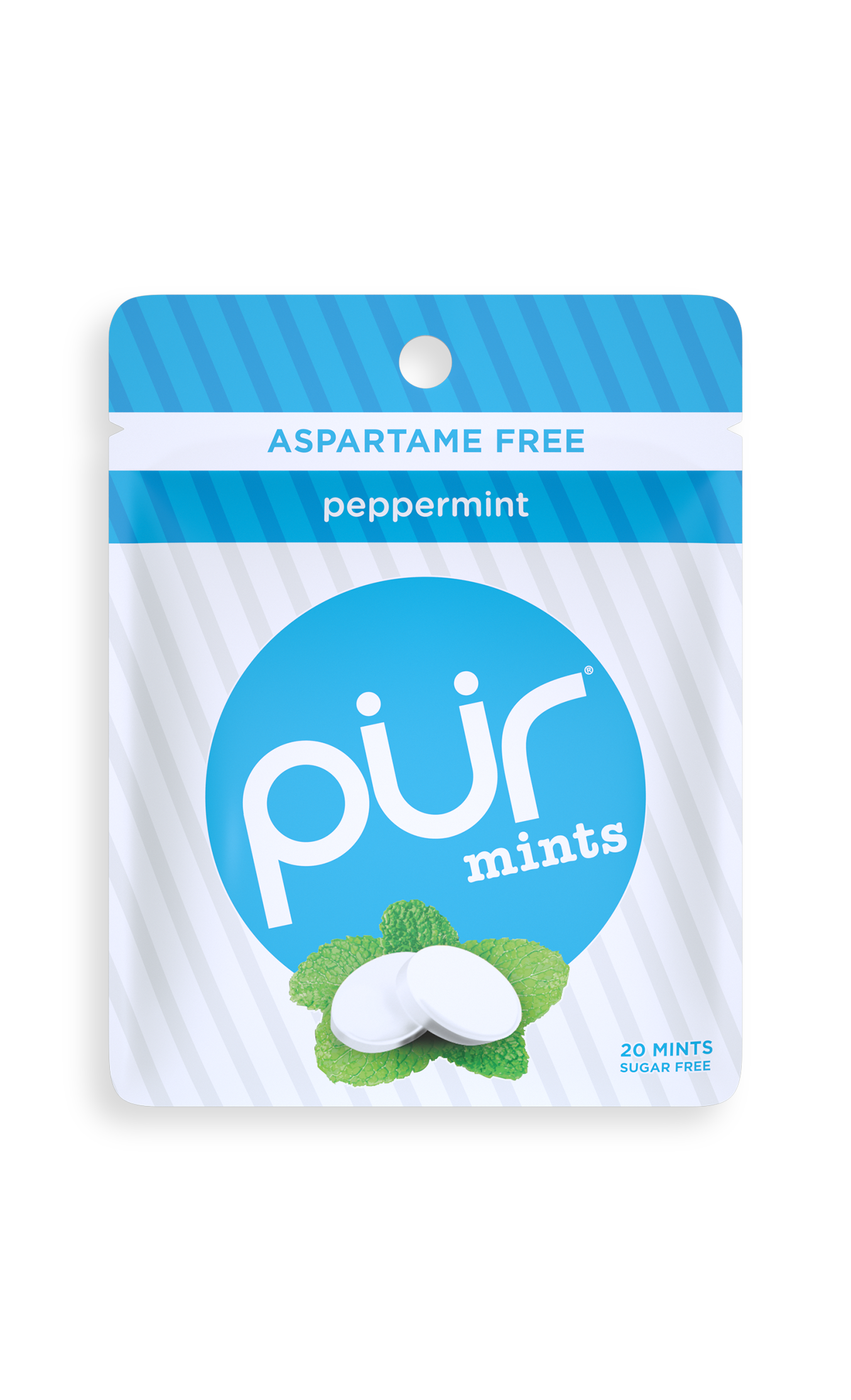 Pur Gum Sugar-Free Peppermint Mints 22g
