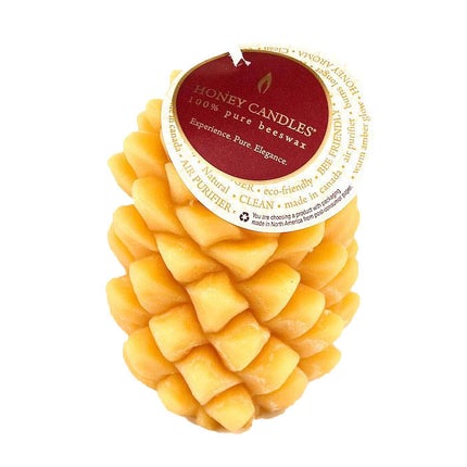 Honey Candles Beeswax Pine Cone