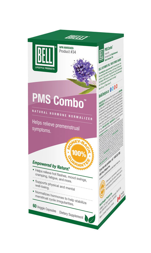 Bell Lifestyle Products #34 PMS Combo 60 Capsules