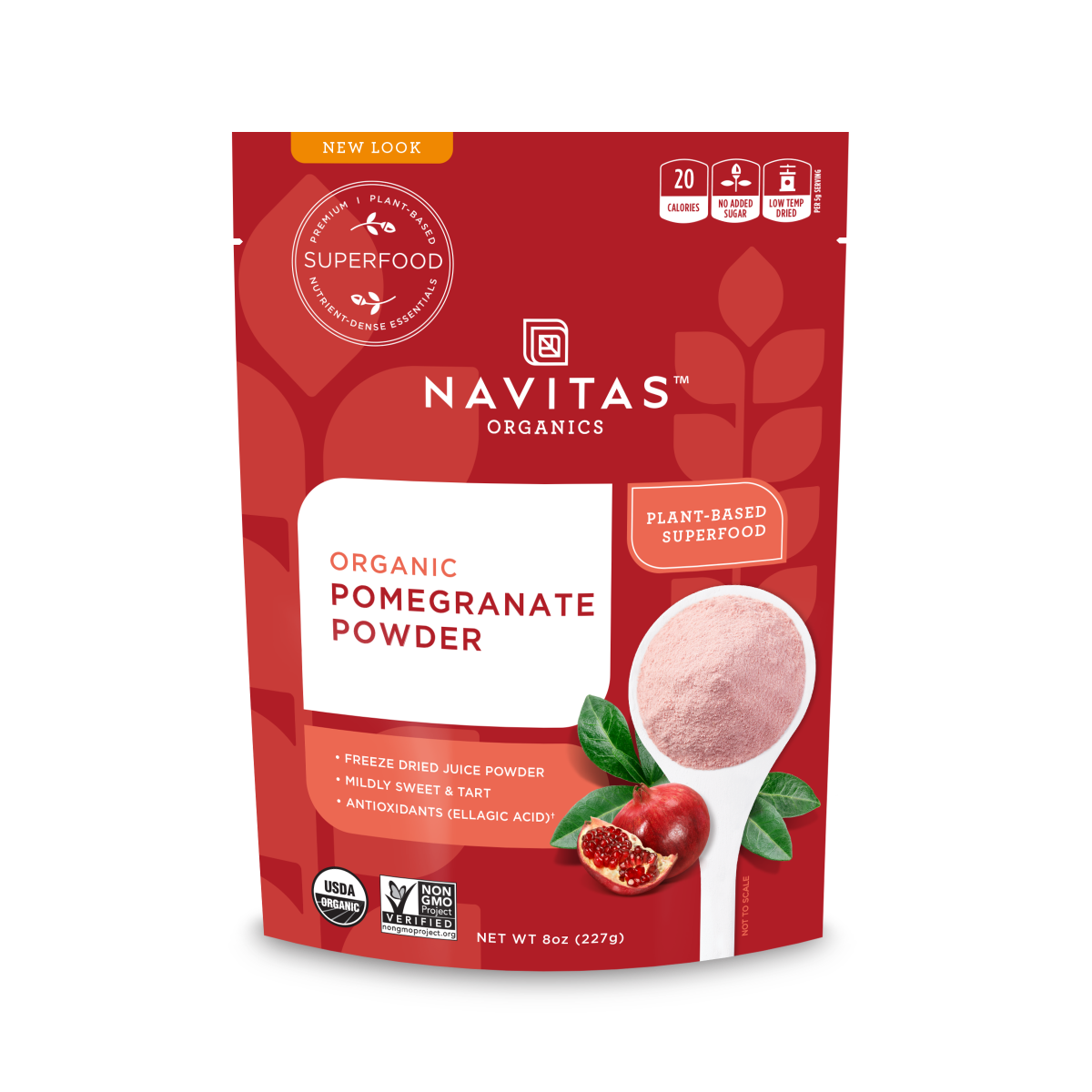 Navitas Freeze Dried Pomegranate Powder 227g