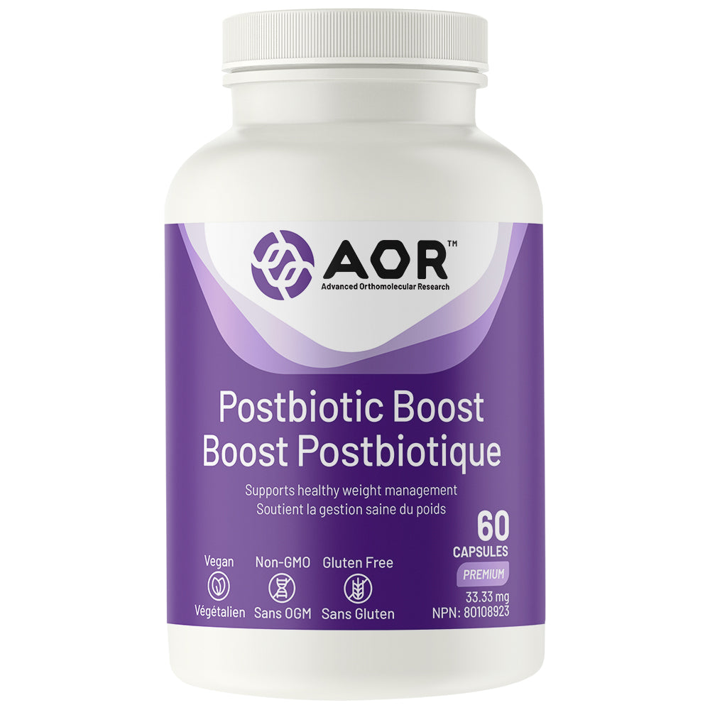 AOR Postbiotic Boost 60 Vegetarian Capsules