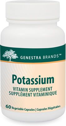 Genestra Potassium Mineral Supplement 60 Vegetarian Capsules