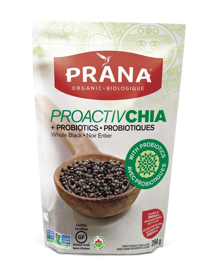 Prana Organic Proactivchia Whole Black 284g