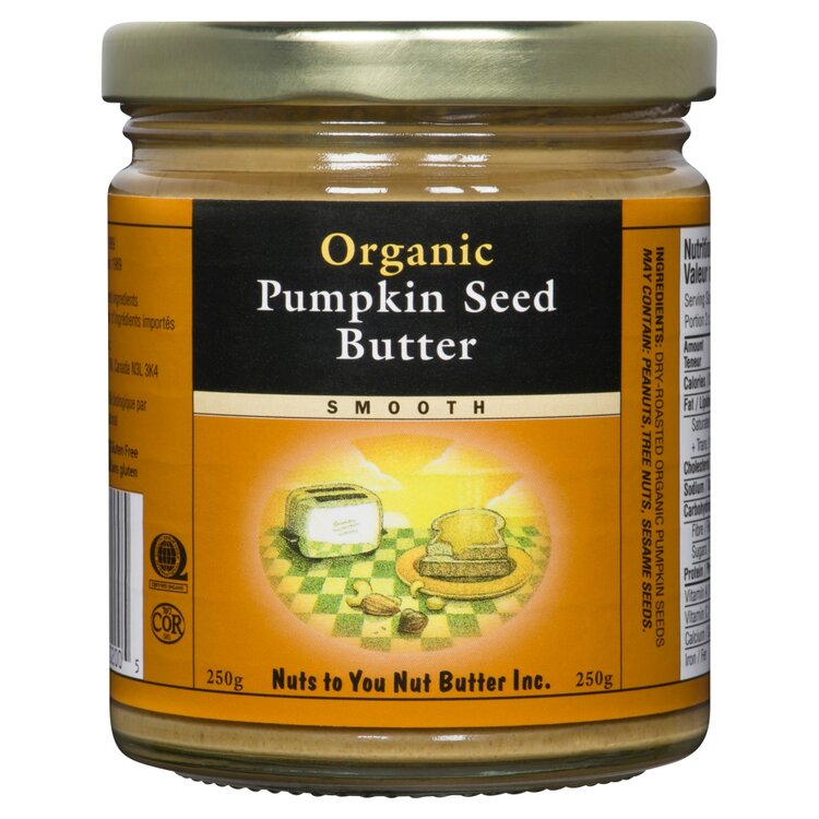 Nuts To You Organic Pumpkin Seed Butter 250g