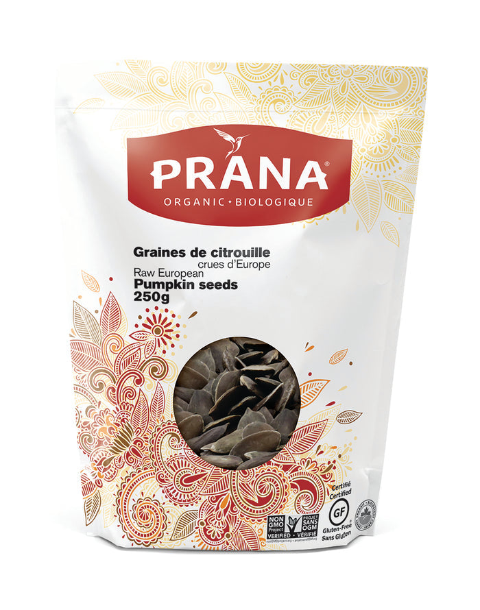Prana Raw Pumpkin Seeds, Organic European 250g