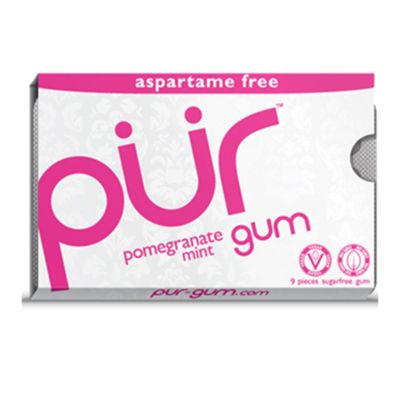 Pur Gum Sugar Free Pomegranate Mint 9 Pieces (12 per case)