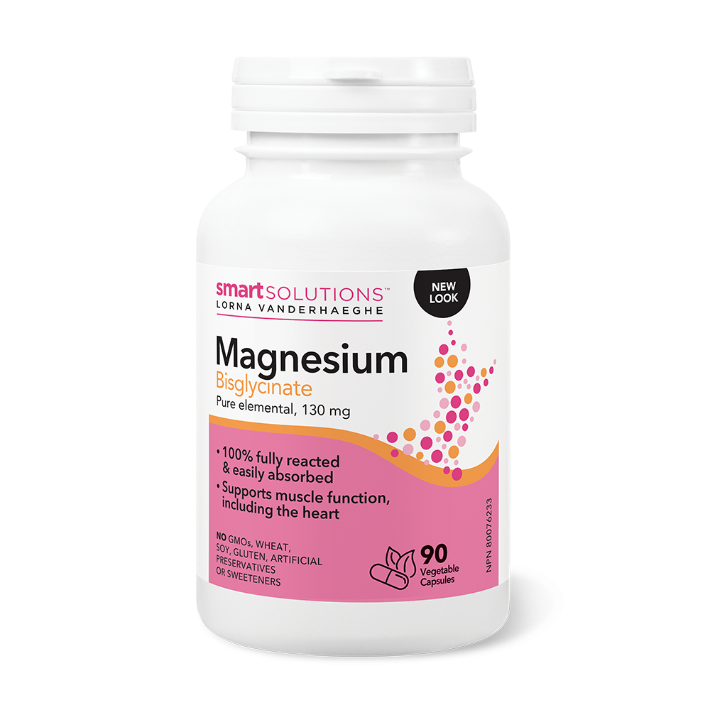 Lorna Vanderhaeghe Magnesium Bisglycinate 90 Vegetarian Capsules