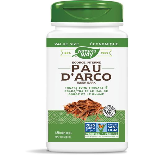 Nature's Way Pau D'Arco Inner Bark 180 Capsules