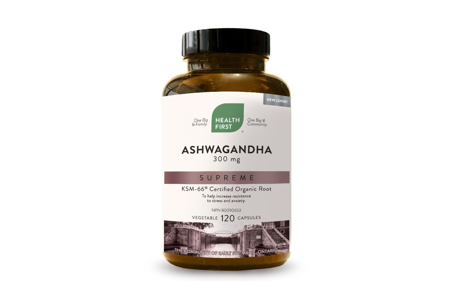 Health First Ashwagandha Supreme 120 Vegetarian Capsules