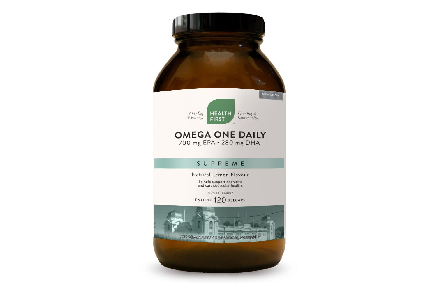Health First Omega Supreme One Daily 120 Enteric Coated Gelcaps