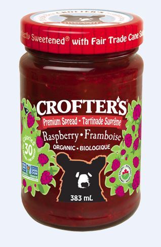 Crofter's Premium Spread Organic Raspberry Jam 235ml