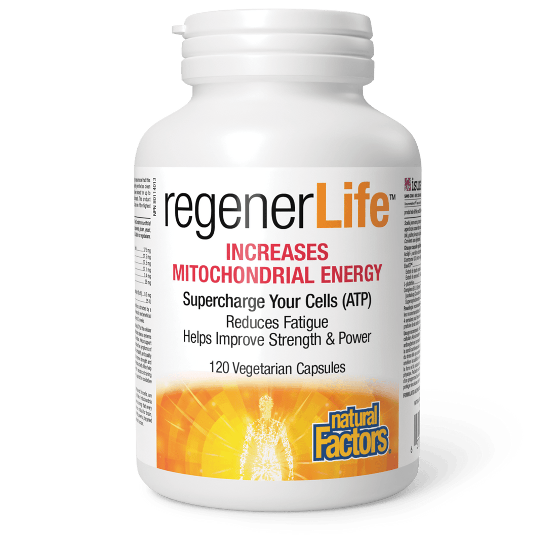 Natural Factors RegenerLife 120 Vegetarian Capsules