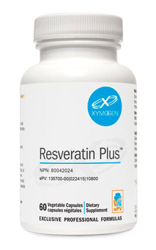 Xymogen Resveratin Plus 60 Vegetarian Capsules