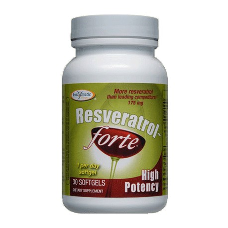 Enzymatic Therapy Resveratrol High Potency 30 Softgels