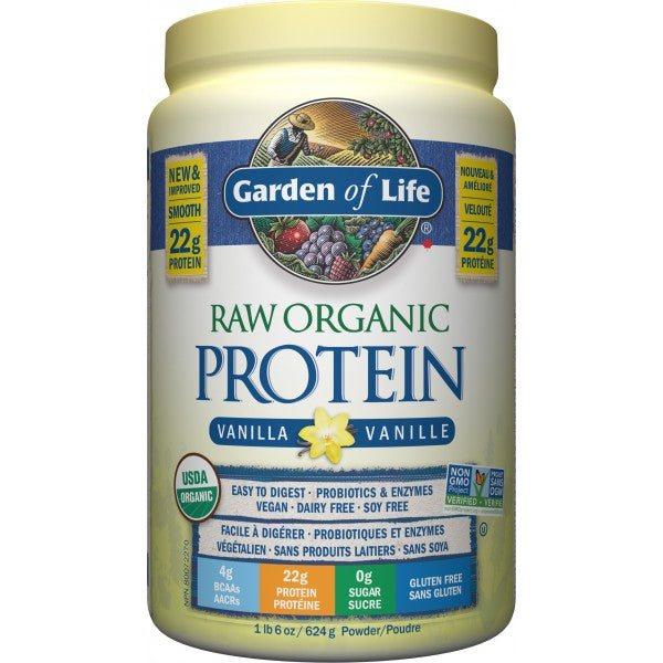 Garden Of Life Raw Organic Protein Vanilla 624g