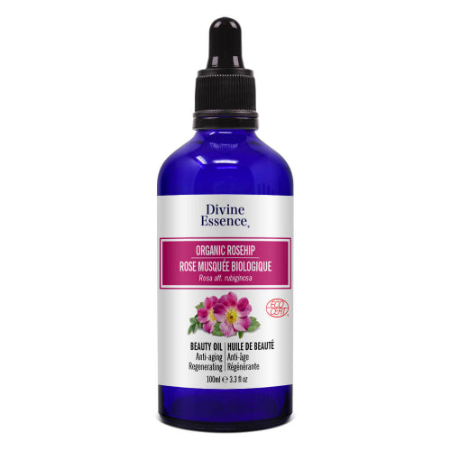 Divine Essence Organic Rosehip Beauty Oil 100ml