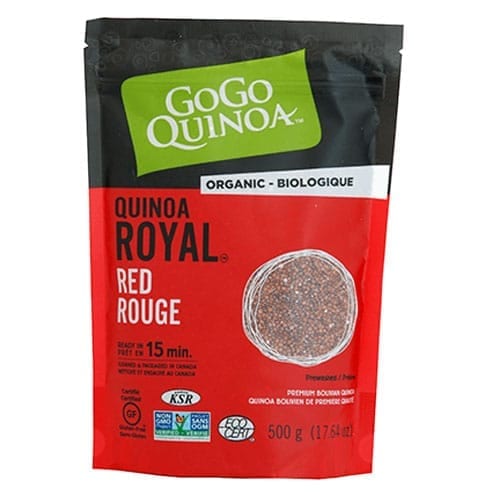 GoGo Quinoa Organic Royal Red Quinoa 500g