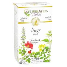 Celebration Herbals Sage Leaf Organic 24 Tea Bags