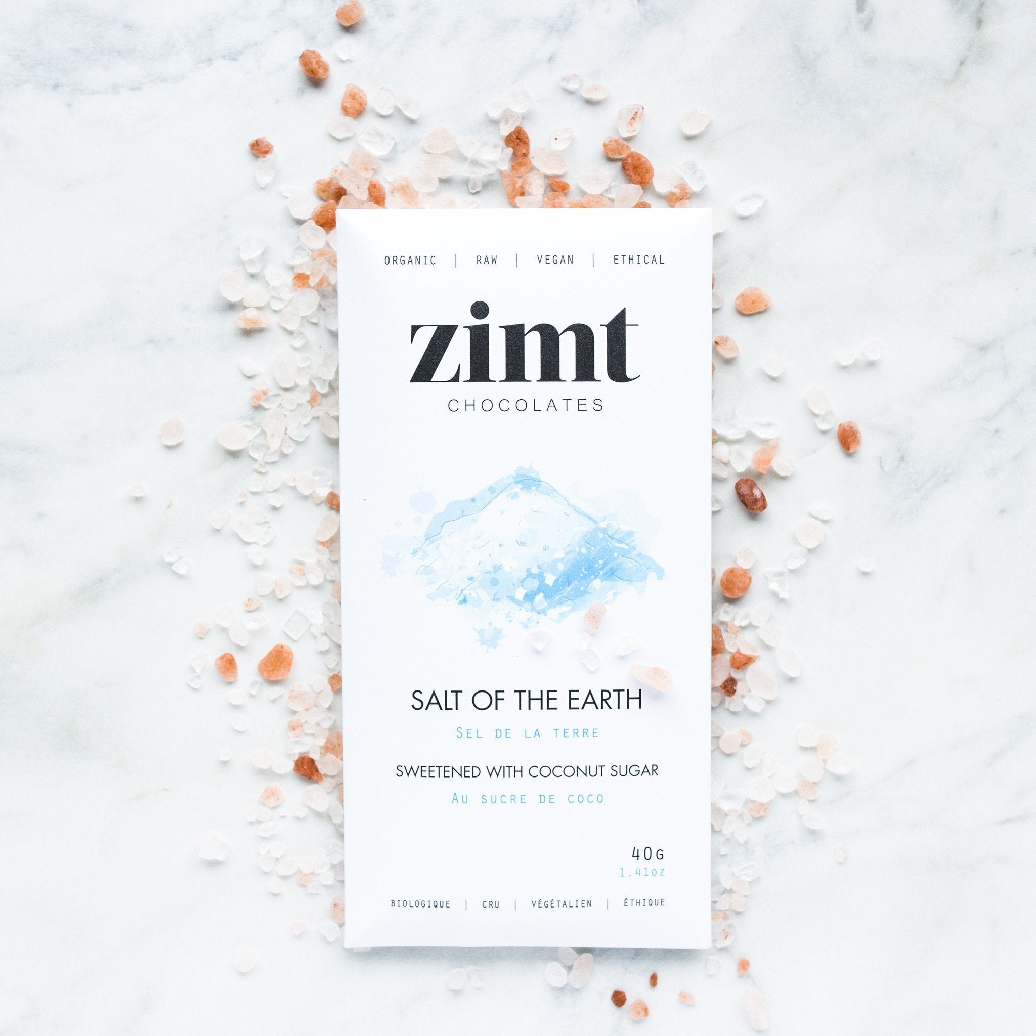 Zimt Salt of the Earth 80% Chocolate Bar 40g
