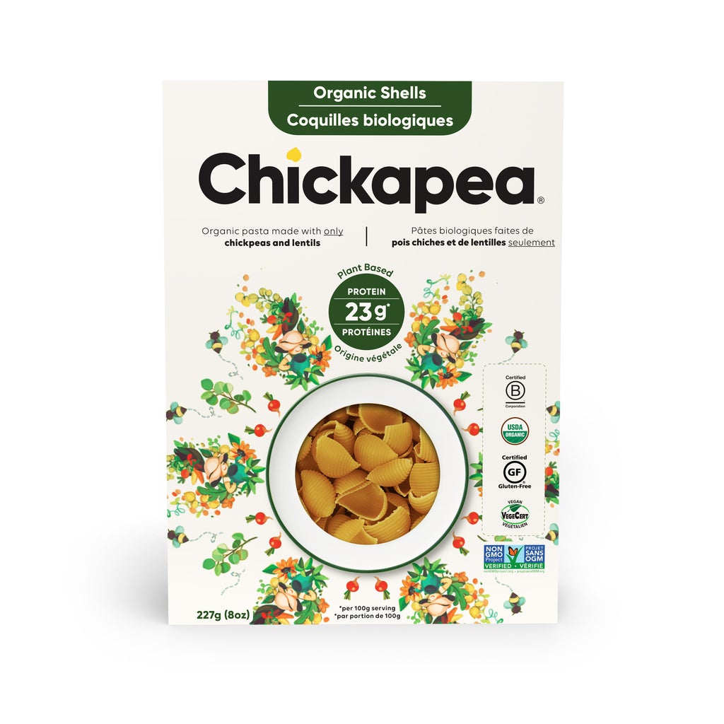 Chickapea Organic Chickpea Lentil Shells & Cheese 170g