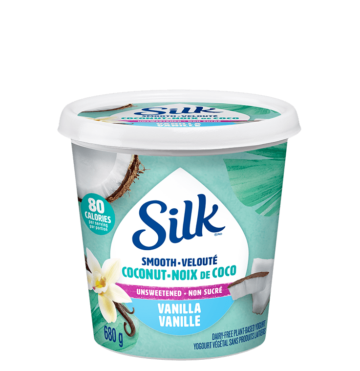Silk Unsweetened Vanilla Coconut Yogurt 680g