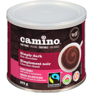 Camino Simply Dark Hot Chocolate Dairy- Free 275g