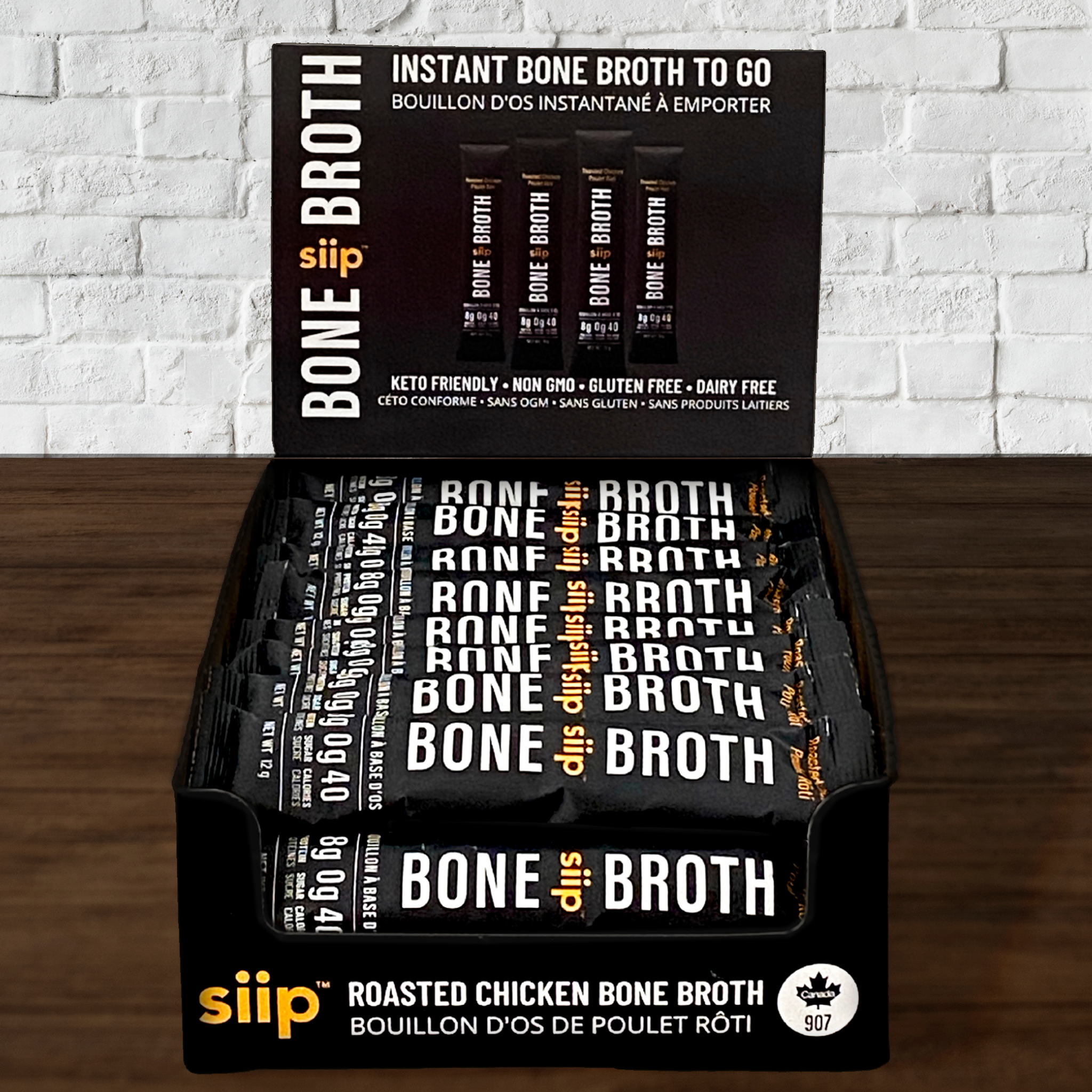 Siip Roasted Chicken Bone Broth Powder 12g Single Packet