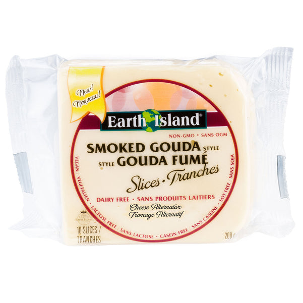 Earth Island Vegan Smoked Gouda Slices 200g