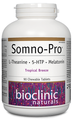 Bioclinic Naturals Somno-Pro Tropical Breeze 90 Chewable Tablets