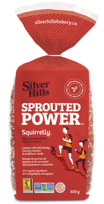 Silver Hills Sprouted Power Squirrelly Bread 600g