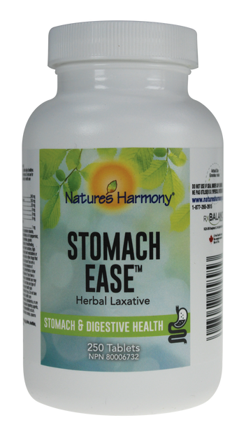 Nature's Harmony Stomach Ease Herbal Laxative 250 Tablets