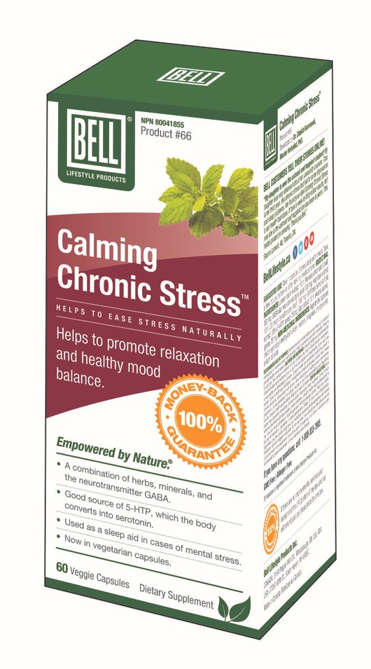 Bell Lifestyle Products #66 Calming Chronic Stress 60 Capsules