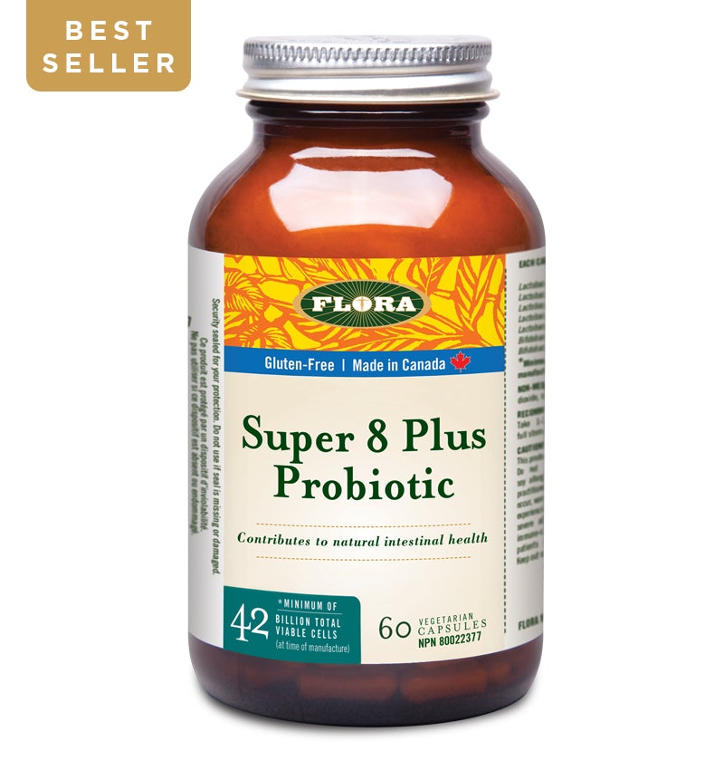 Flora Super 8 Plus Probiotic 60 Vegetarian Capsules