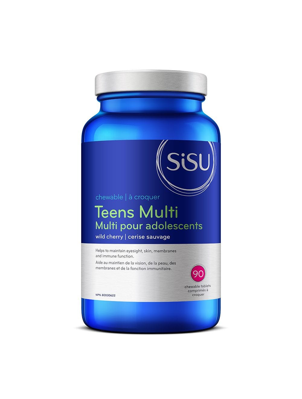 Sisu Teens Multi Wild Cherry 90 Chewable Tablets