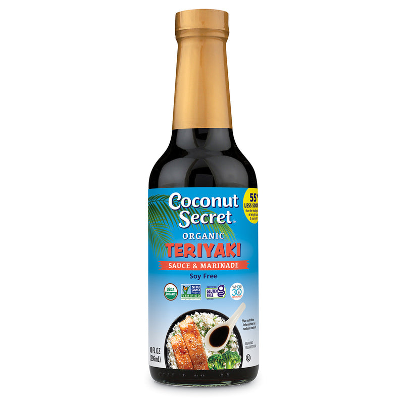 Coconut Secret Organic Coconut Teriyaki Sauce (Soy-Free) 295ml