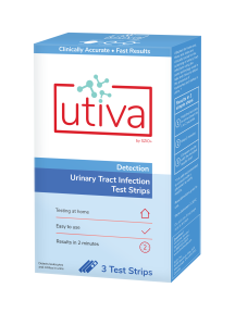 Utiva Urinary Tract Infection 3 Test Strips