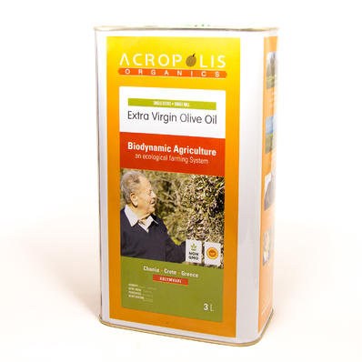 Acropolis Extra Virgin Olive Oil Biodynamic 3L
