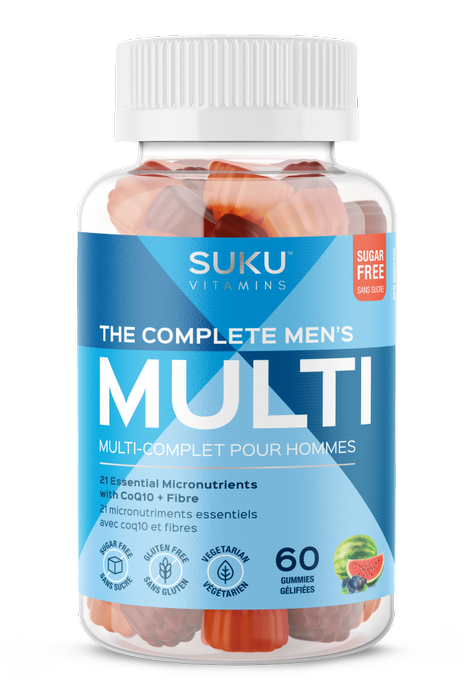 SUKU The Complete Men's Multi 60 Gummies