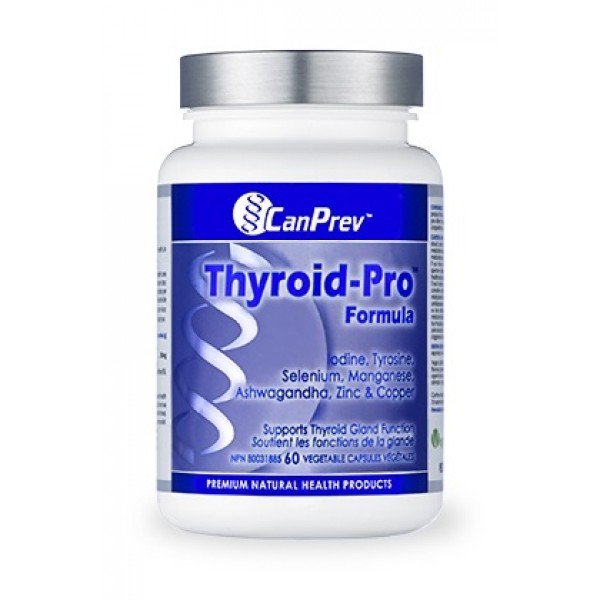 CanPrev Thyroid-Pro Formula 60 Vegetarian Capsules
