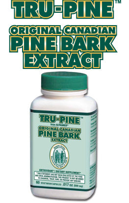 Tru-Pine Canadian Pine Bark Extract 60 Capsules