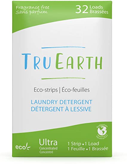 Tru Earth EcoStrips Fragrance Free Laundry Detergent 32 Loads